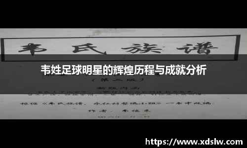 韦姓足球明星的辉煌历程与成就分析